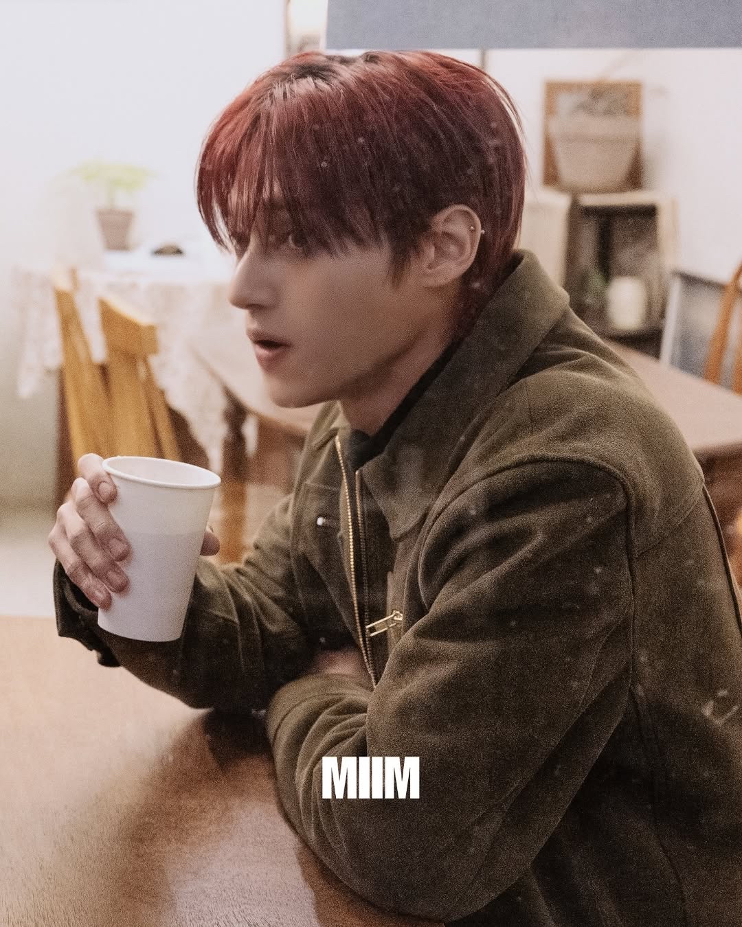 Recent activity shot of Wooyoung (ATEEZ)