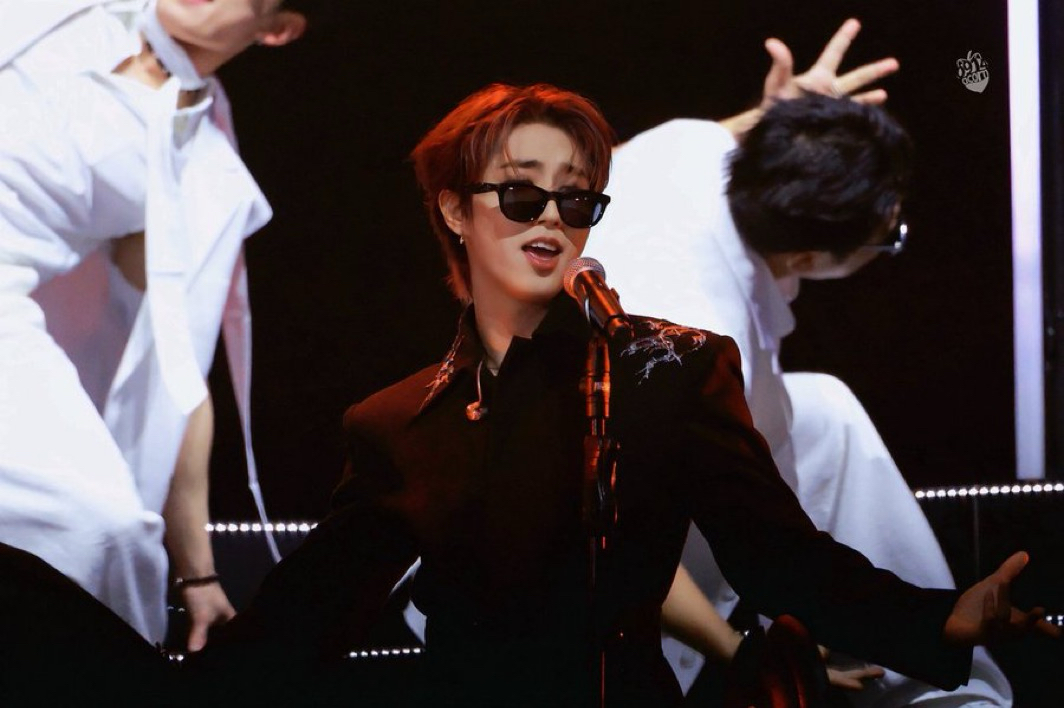 Recent activity shot of HAN (Stray Kids)