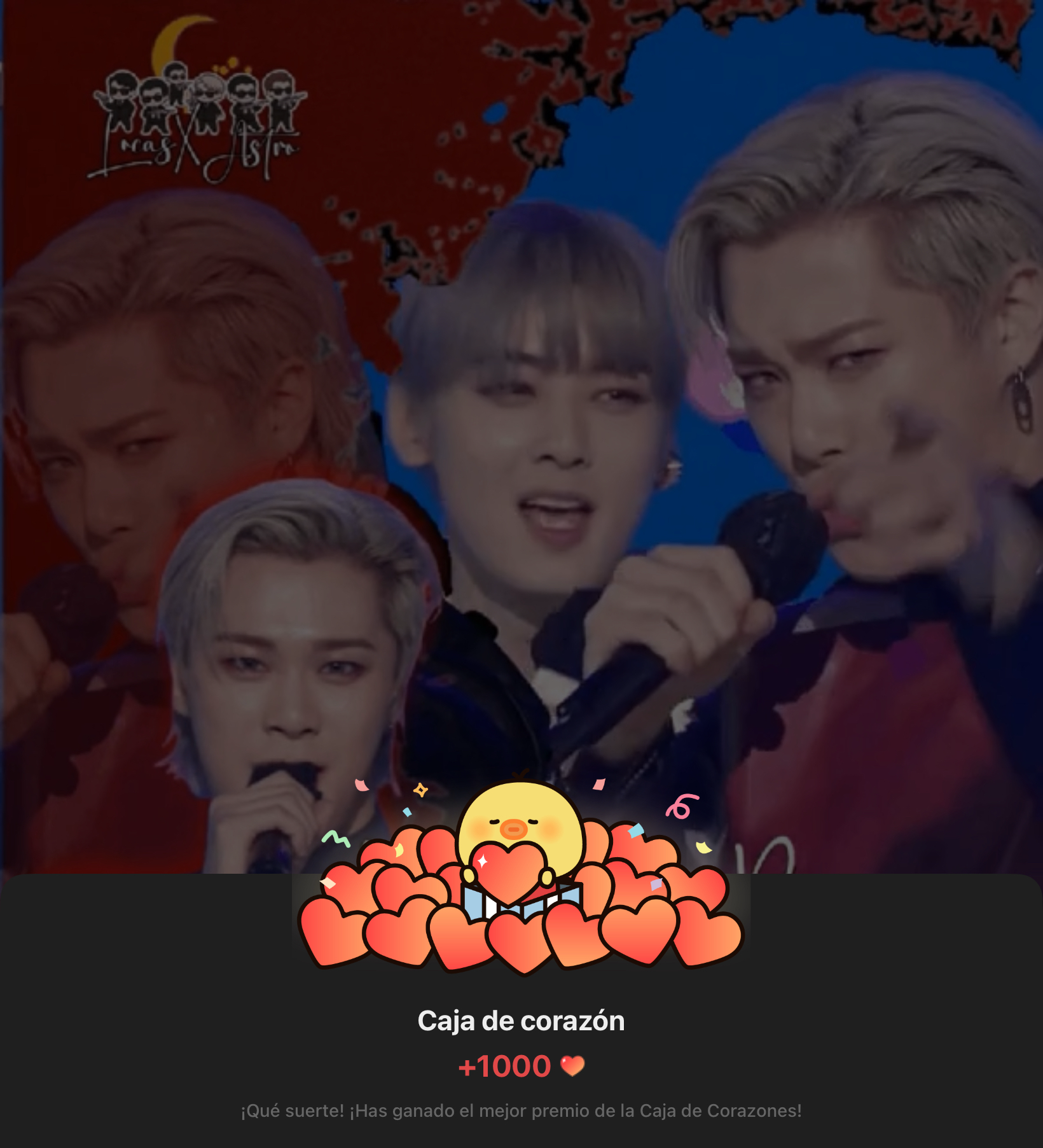 Recent activity shot of Moonbin (ASTRO)