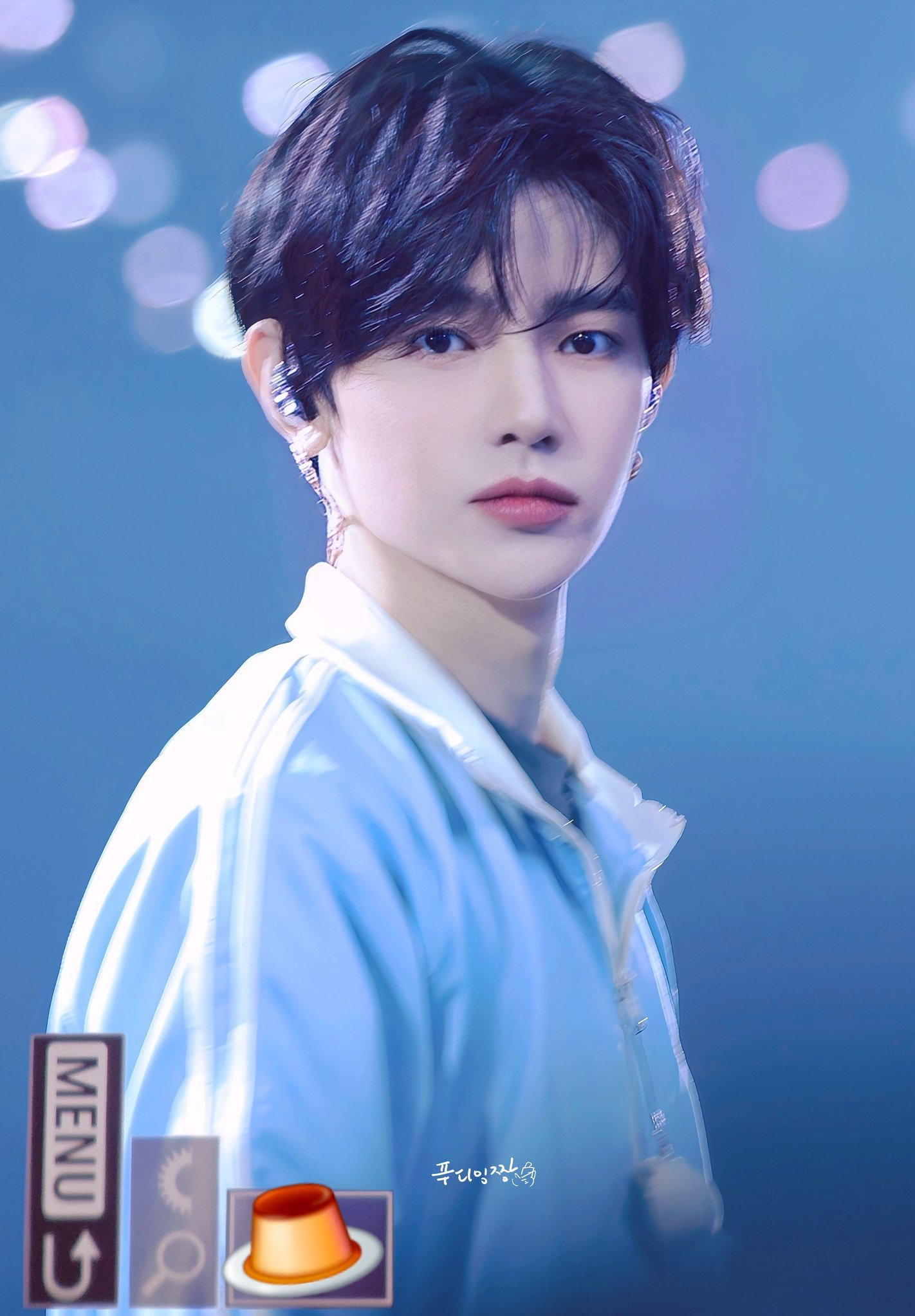 A moment captured by Zhang Hao (ZEROBASEONE)'s fan