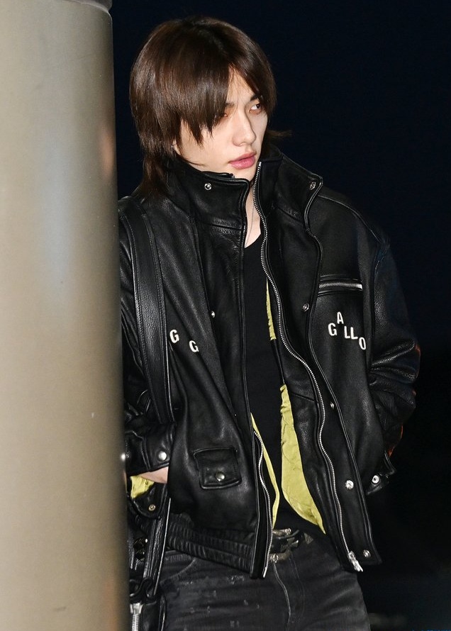 Recent activity shot of Hyunjin (Stray Kids)