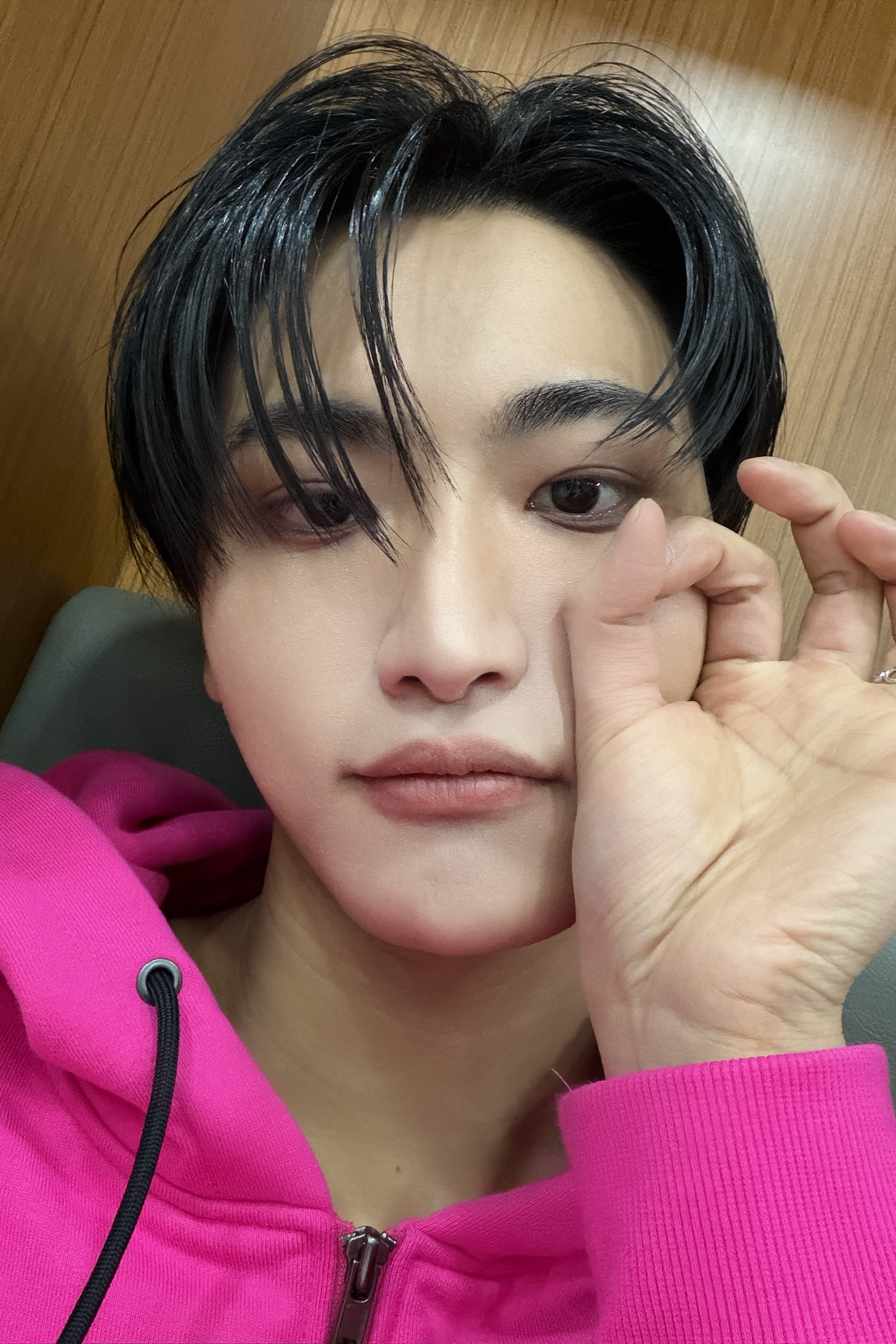 A moment captured by Seonghwa (ATEEZ)'s fan