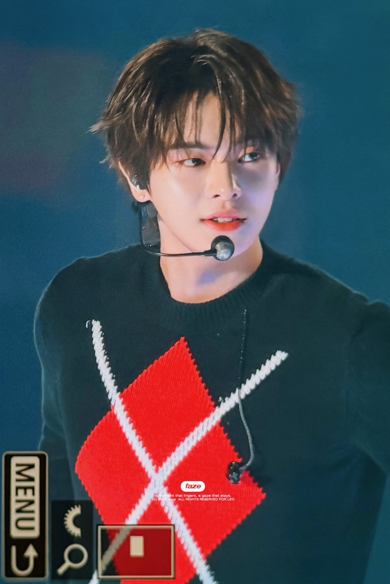 Behind-the-scenes cut of Lee Leo (ALPHA DRIVE ONE)