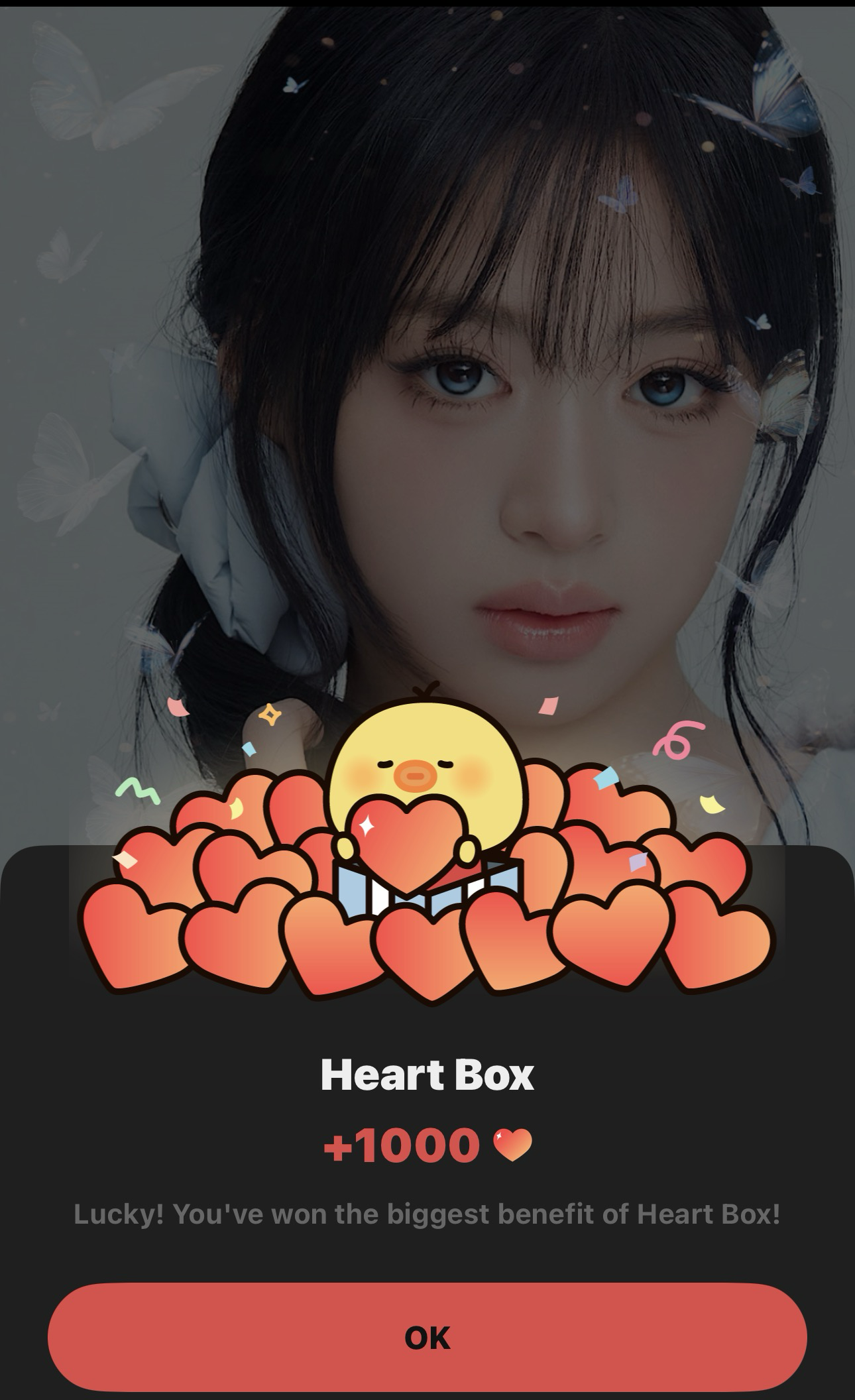 Recent activity shot of Ahyeon (BABYMONSTER)