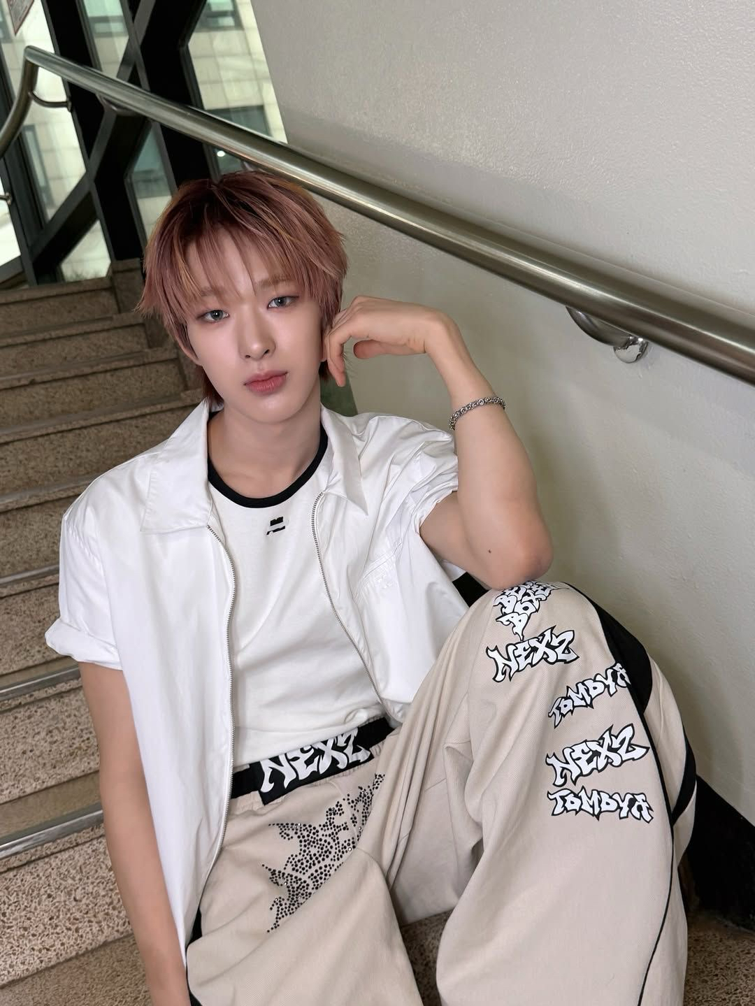 Recent activity shot of Tomoya (NEXZ)