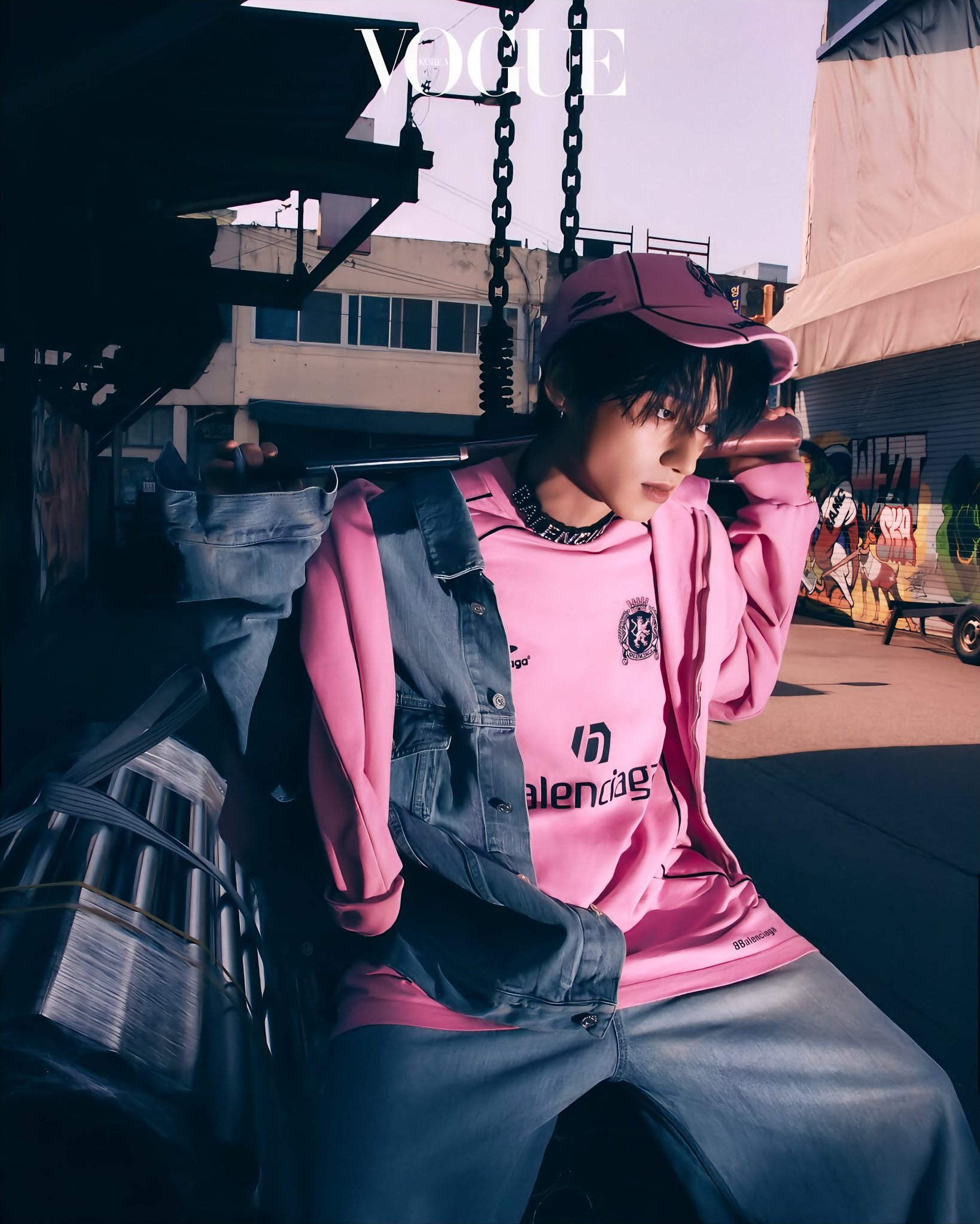 Behind-the-scenes cut of Wooyoung (ATEEZ)