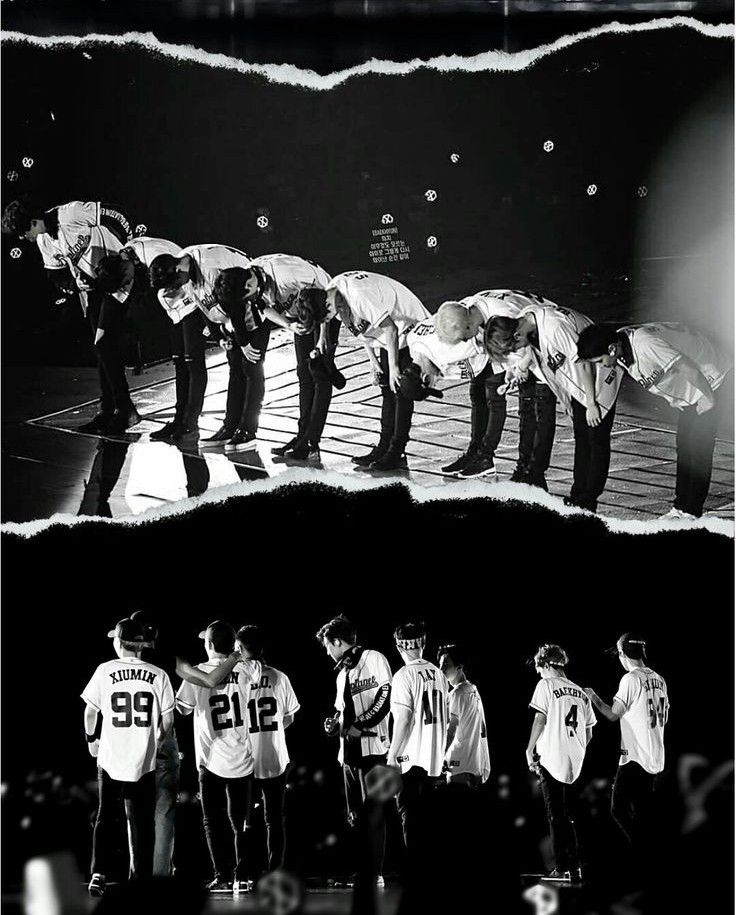 A moment captured by Xiumin (EXO)'s fan