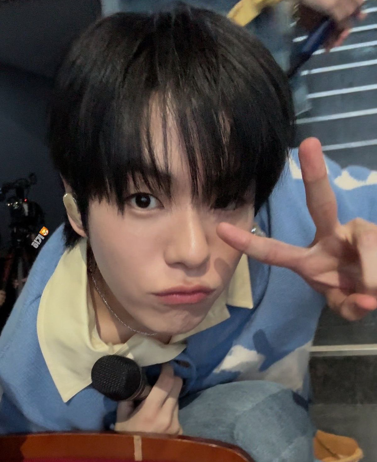 A moment captured by Yoon Jaehyuk (TREASURE)'s fan