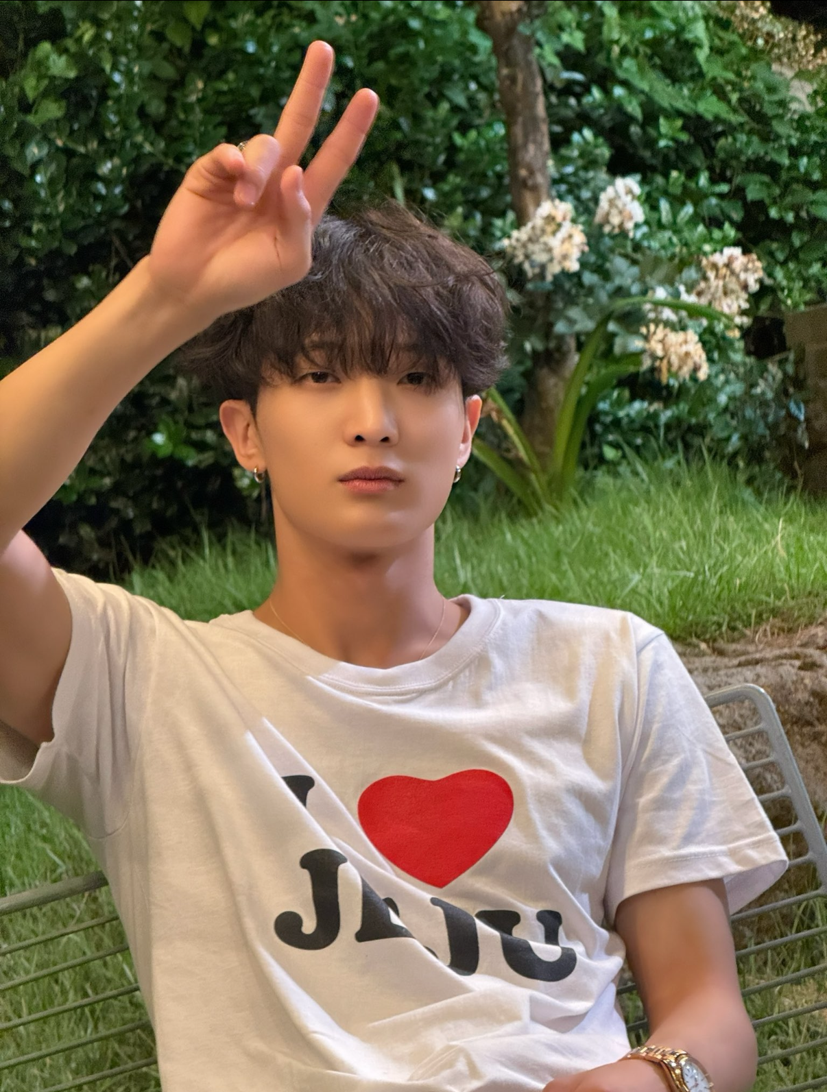 A moment captured by Xikers's fan