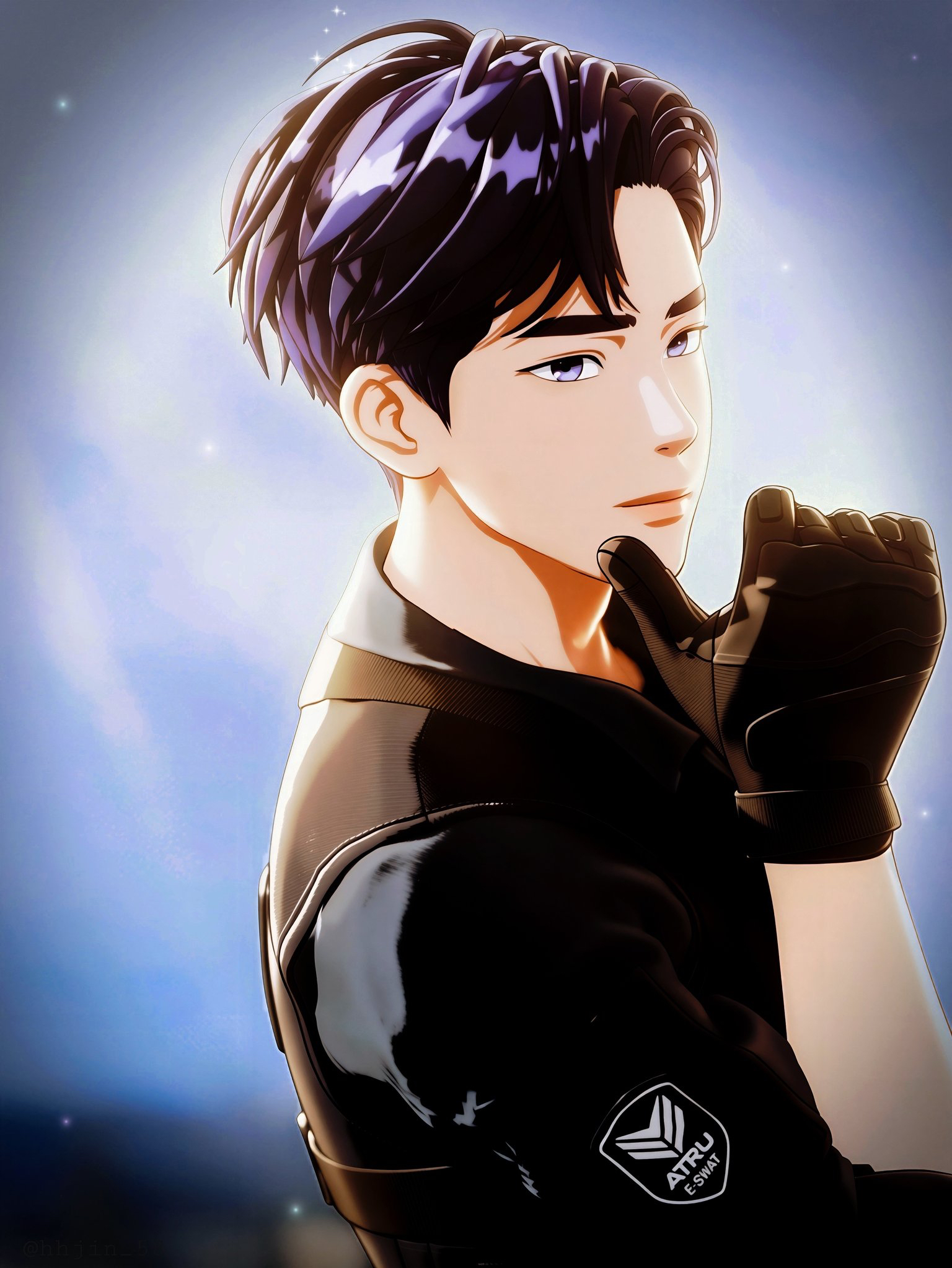 A moment captured by Yejun (PLAVE)'s fan