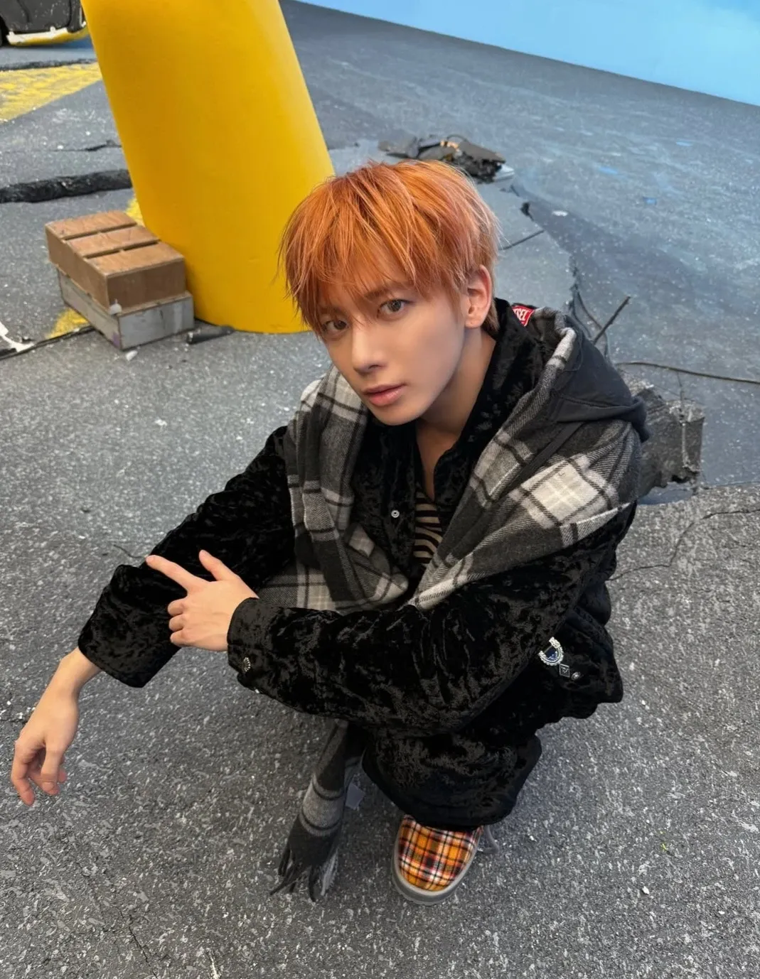 A moment captured by Taehyun (TOMORROW X TOGETHER)'s fan