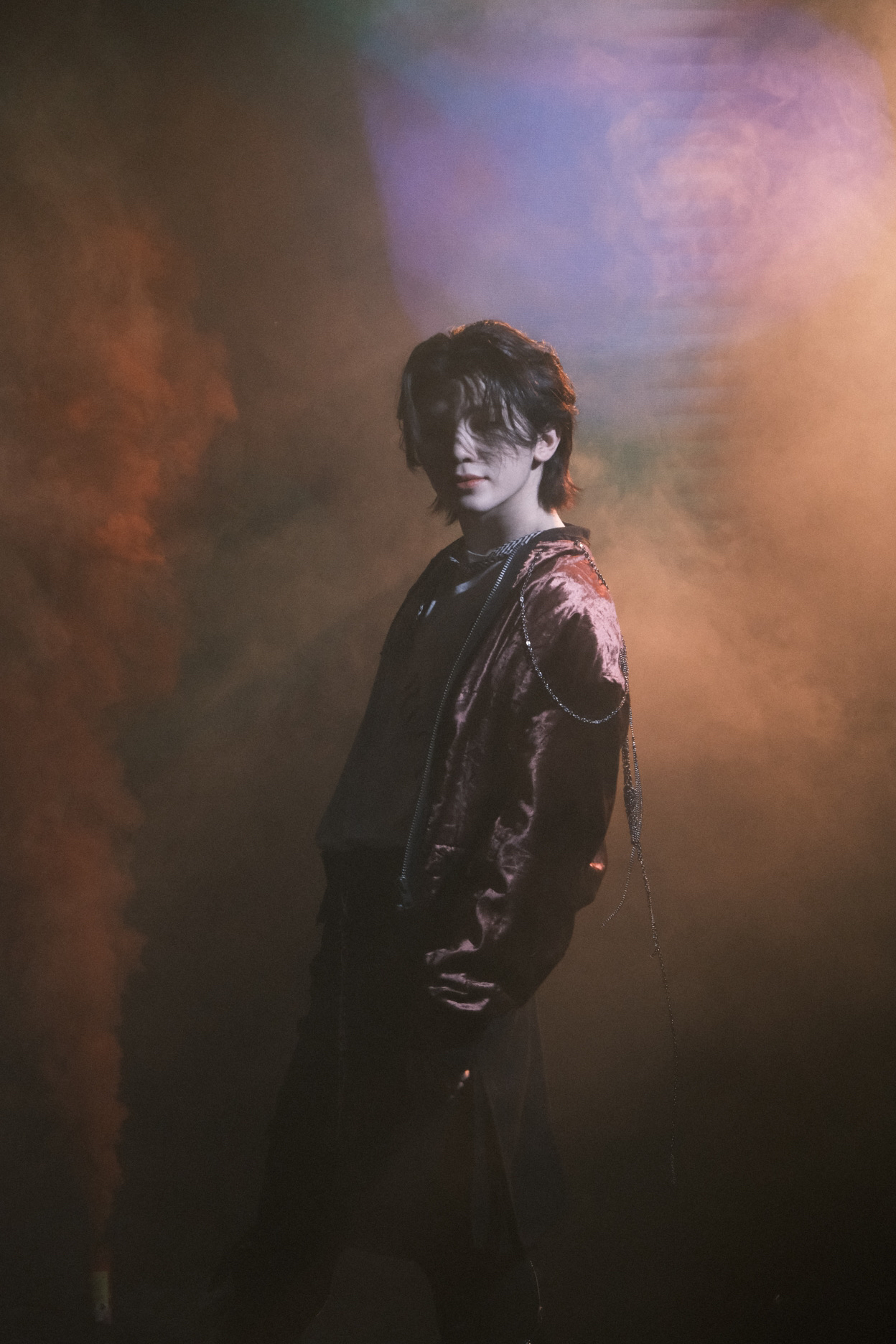 A moment captured by Woozi (SEVENTEEN)'s fan