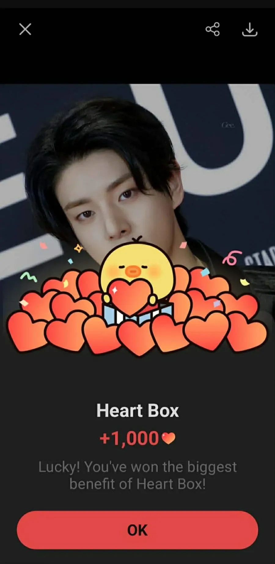 A moment captured by Jake (ENHYPEN)'s fan