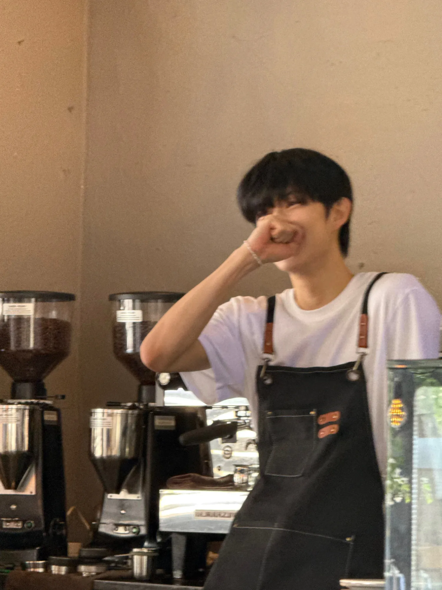 A moment captured by Kim Geonwoo (ALPHA DRIVE ONE)'s fan