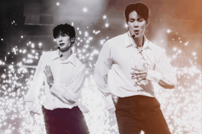 A moment captured by Shownu (MONSTA X)'s fan