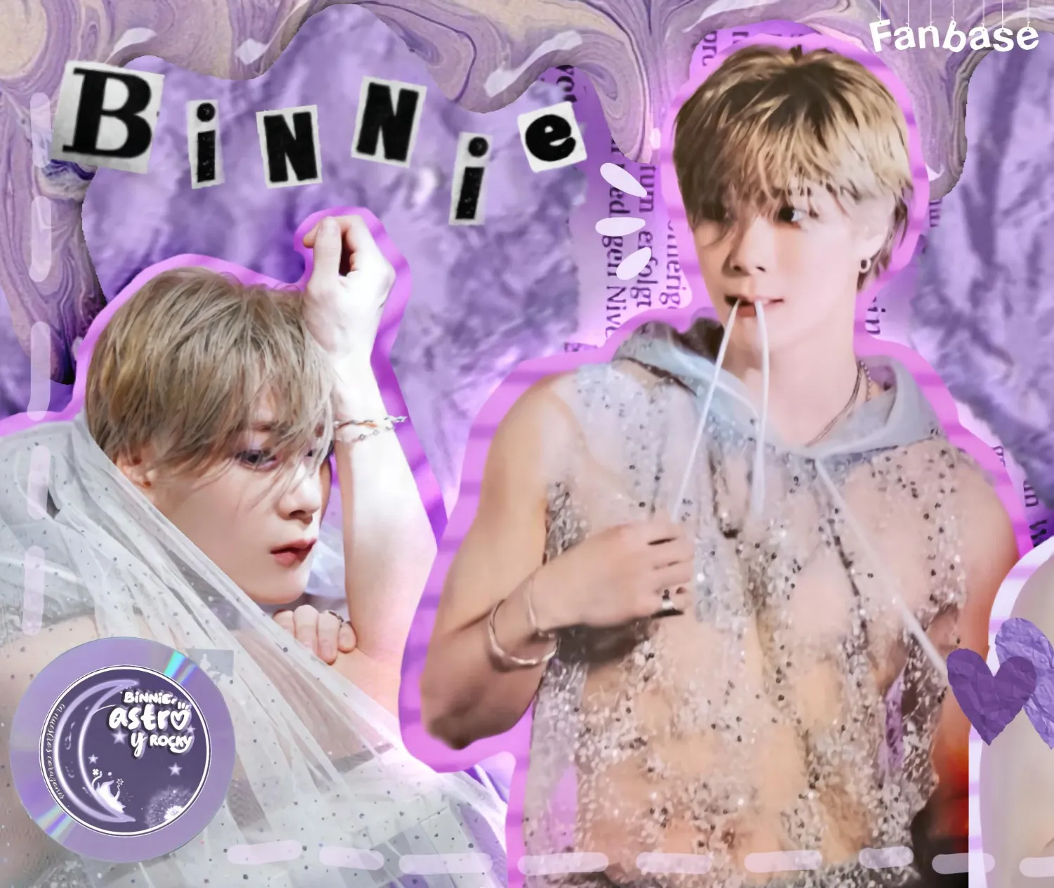 Recent activity shot of Moonbin (ASTRO)