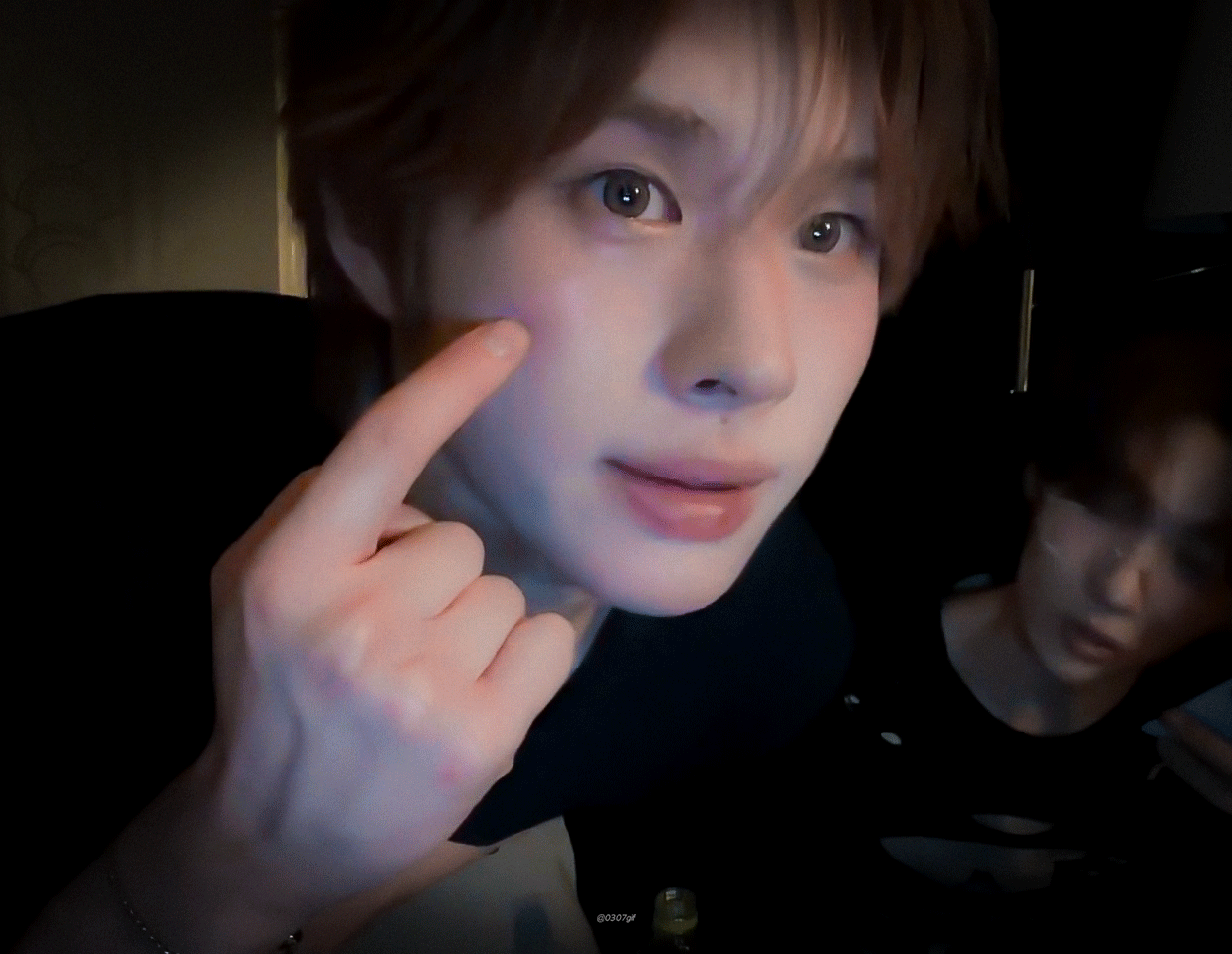 Recent activity shot of Kyungmin (TWS)