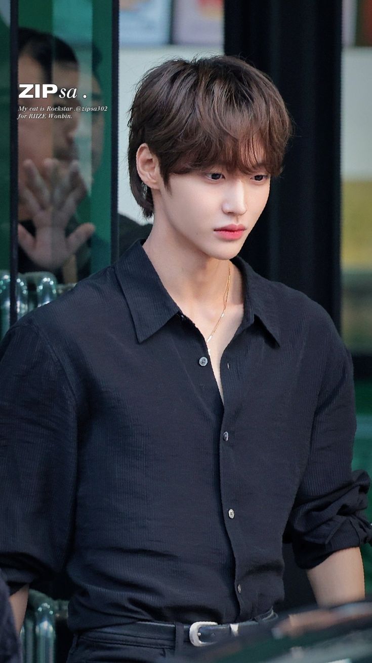 Momen yang diabadikan oleh penggemar Wonbin (RIIZE)