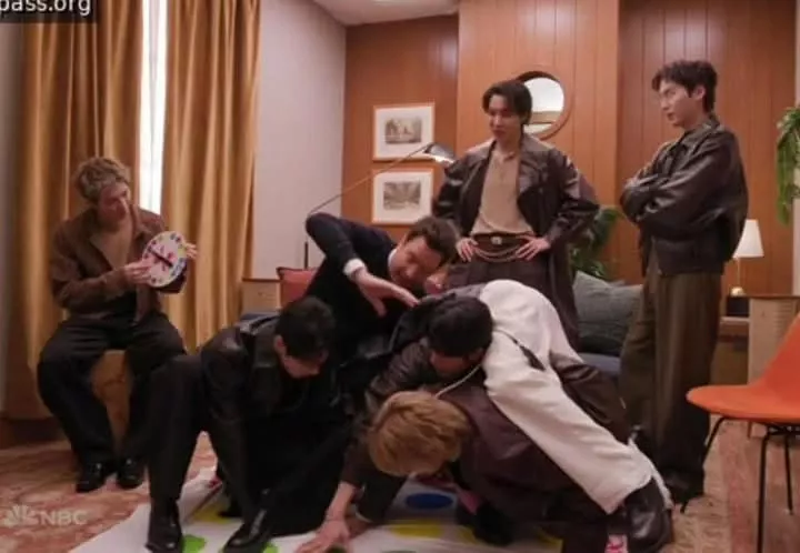 A moment captured by BTS's fan