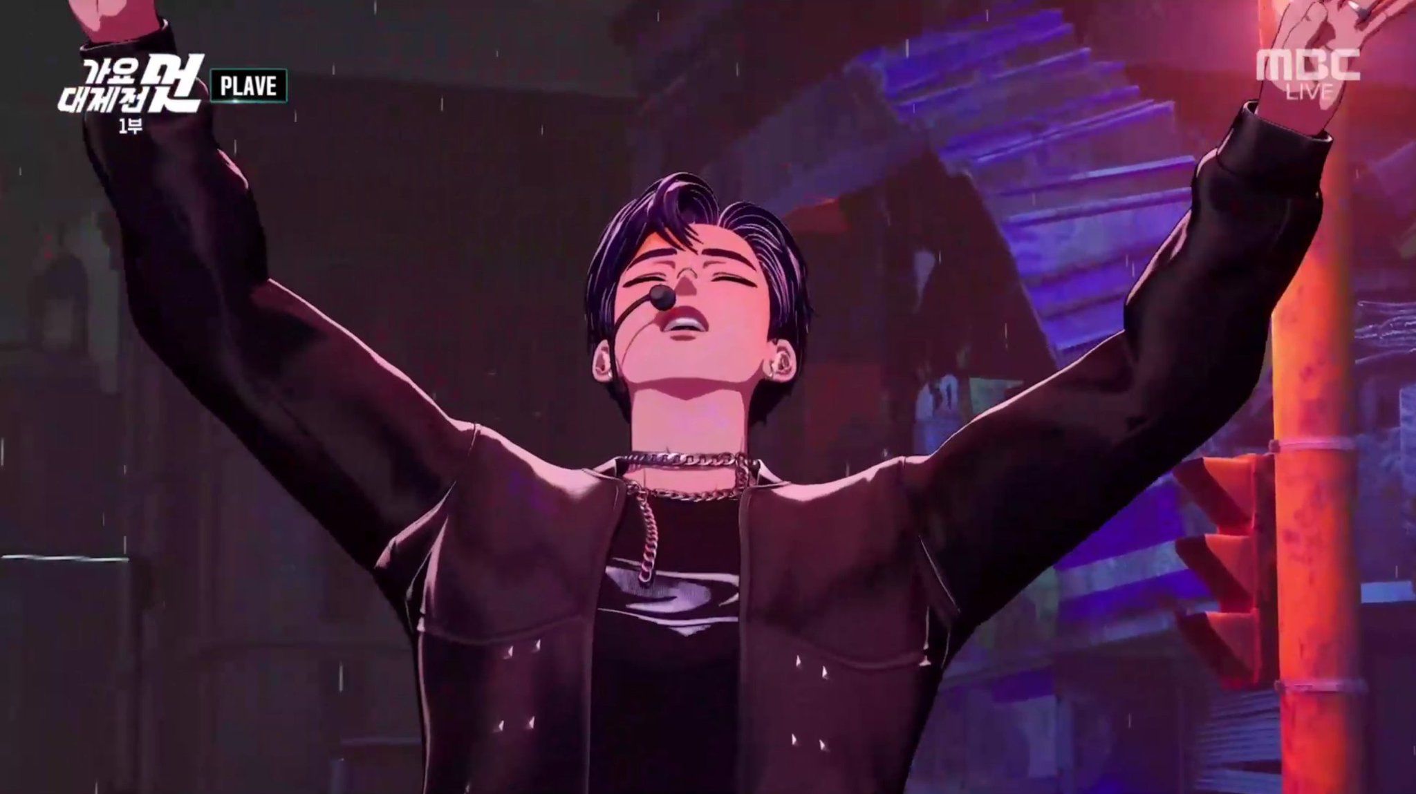 A moment captured by Yejun (PLAVE)'s fan