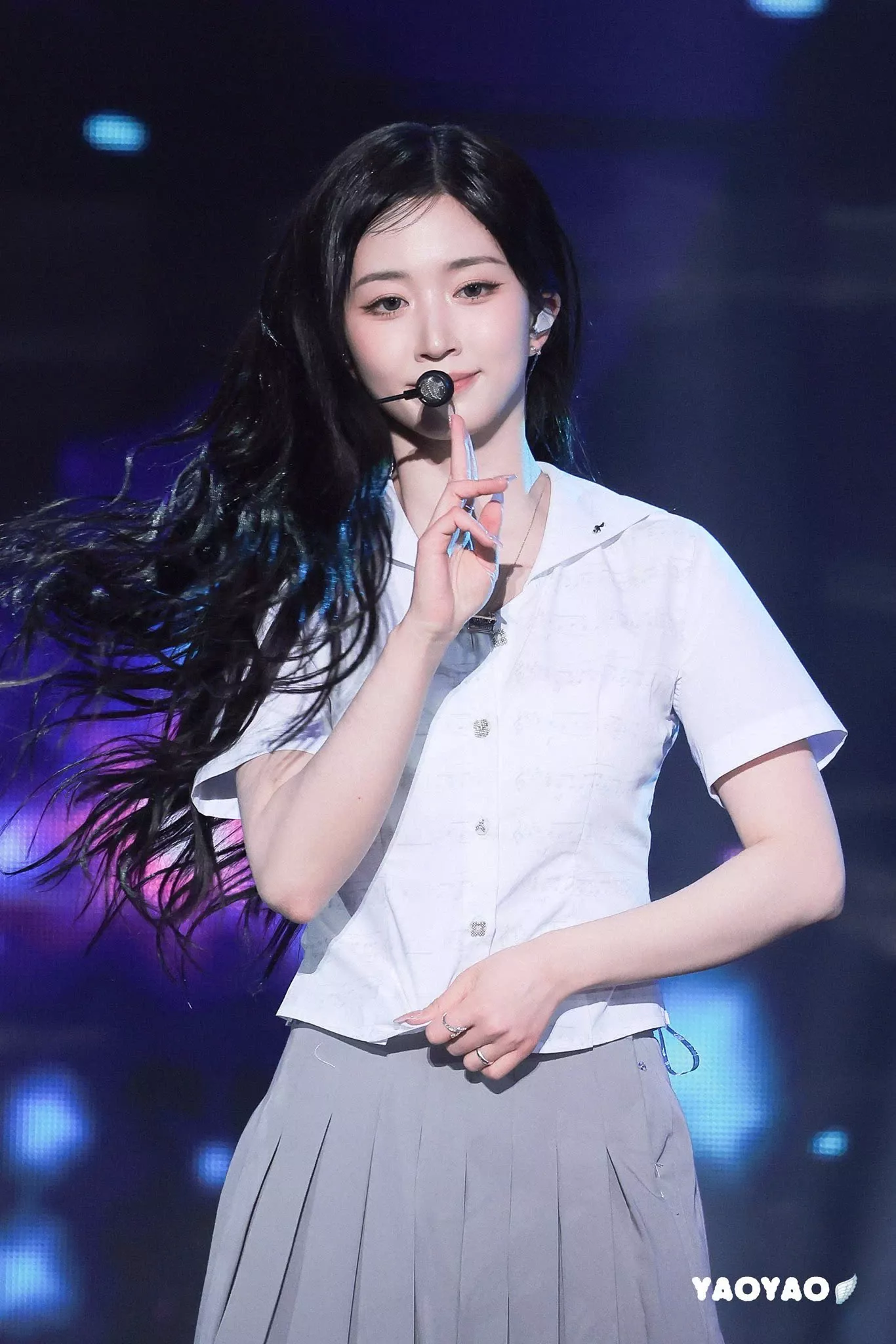 A moment captured by Haewon (NMIXX)'s fan