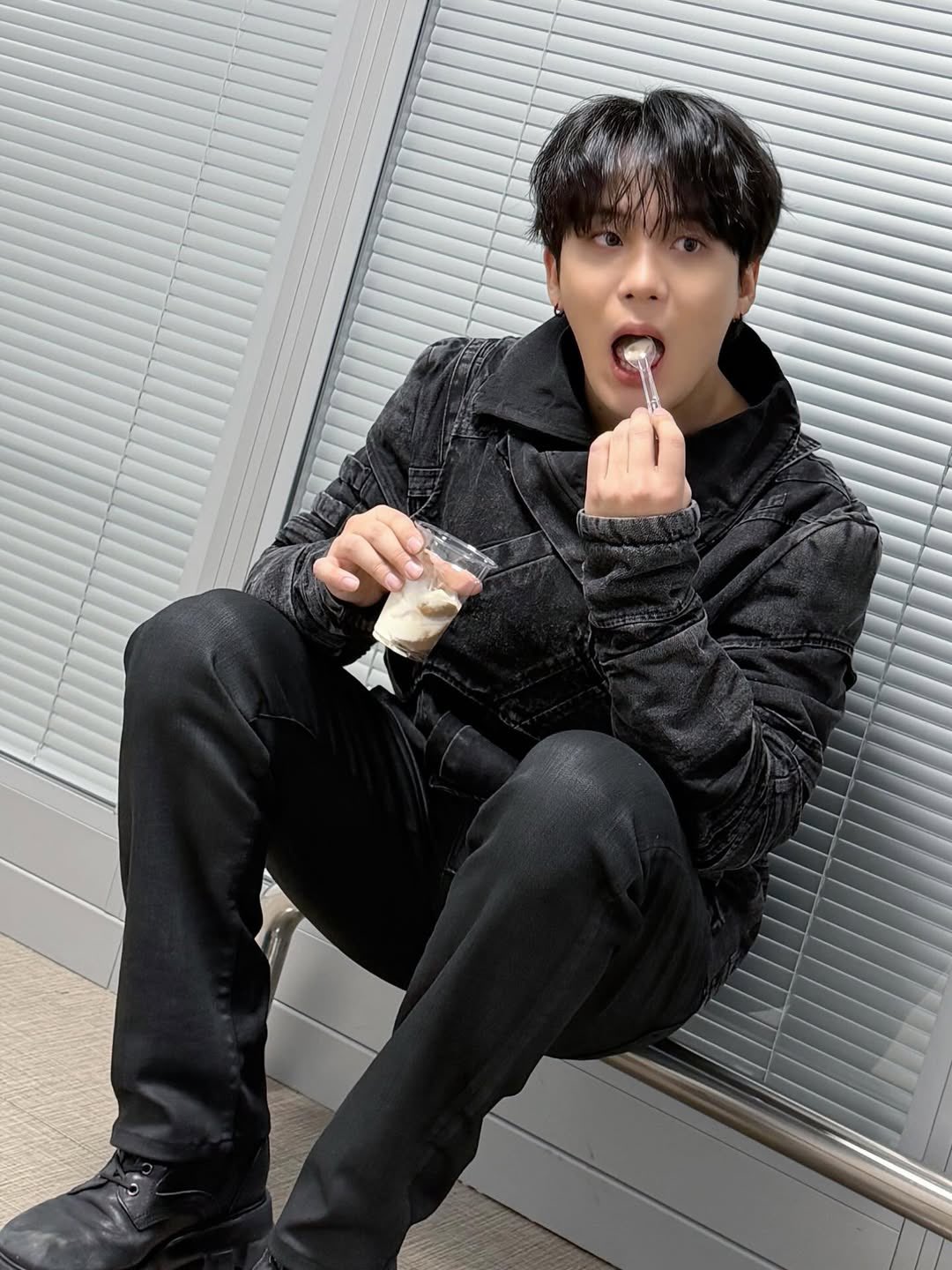 A moment captured by Jongho (ATEEZ)'s fan