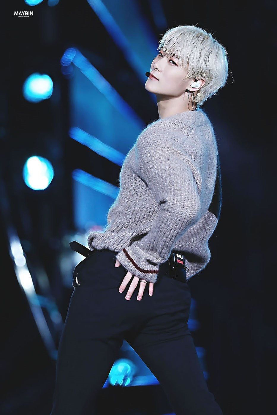 A moment captured by Moonbin (ASTRO)'s fan