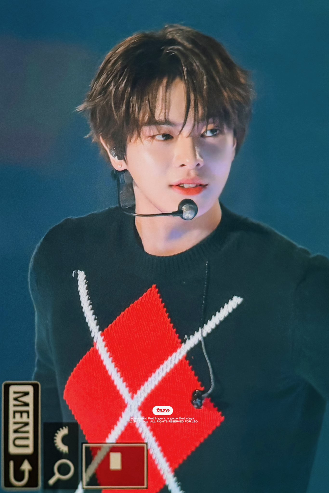 Behind-the-scenes cut of Lee Leo (ALPHA DRIVE ONE)