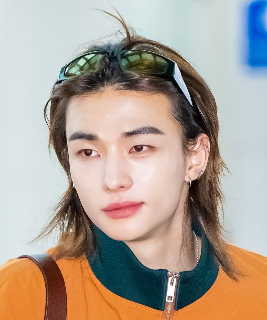 A moment captured by Hyunjin (Stray Kids)'s fan