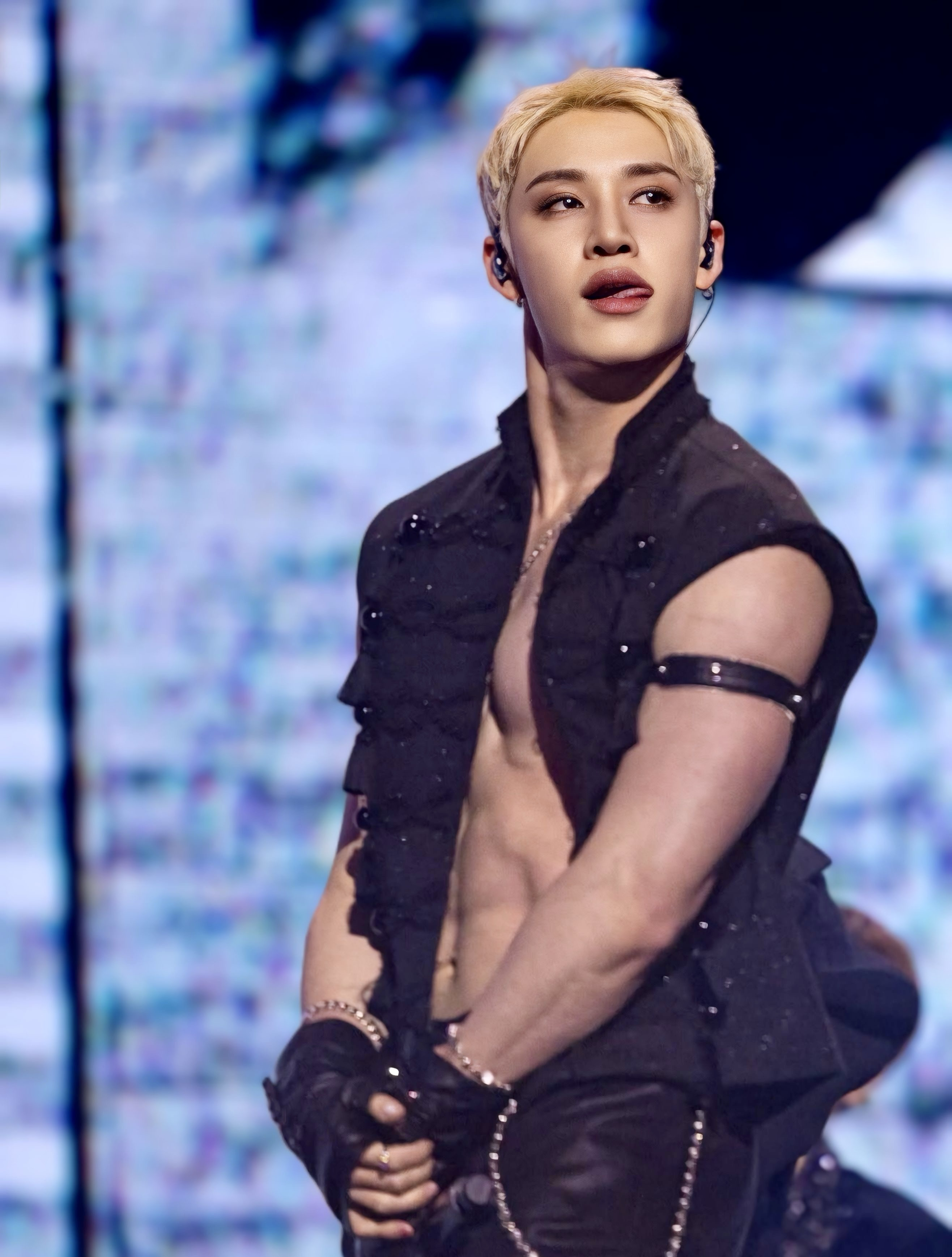 Behind-the-scenes cut of Bang Chan (Stray Kids)