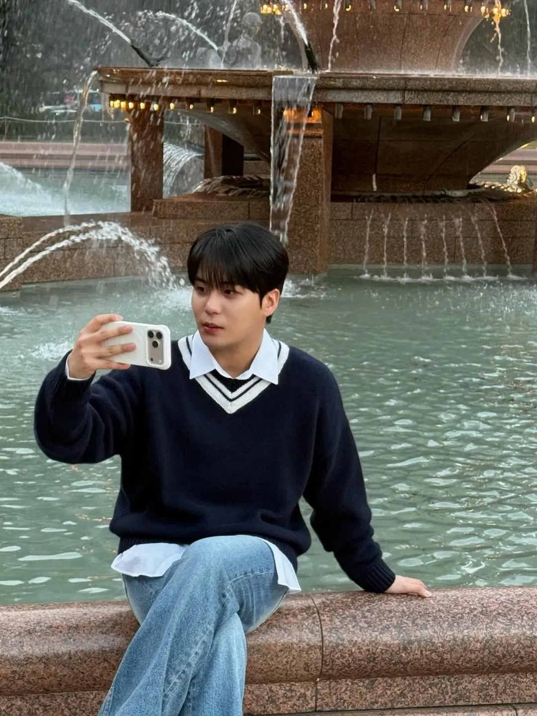 Recent activity shot of Jongho (ATEEZ)