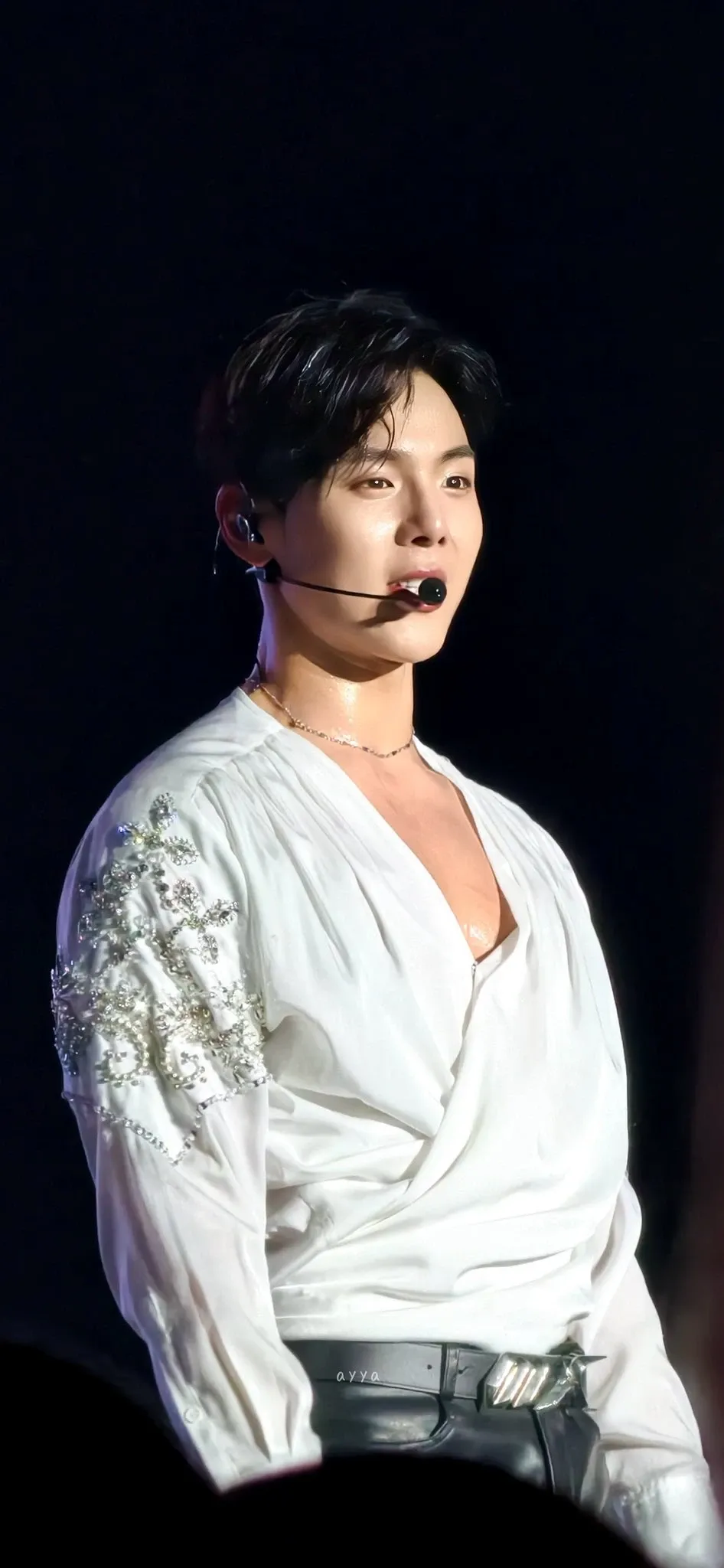 Momen yang diabadikan oleh penggemar Shownu (MONSTA X)