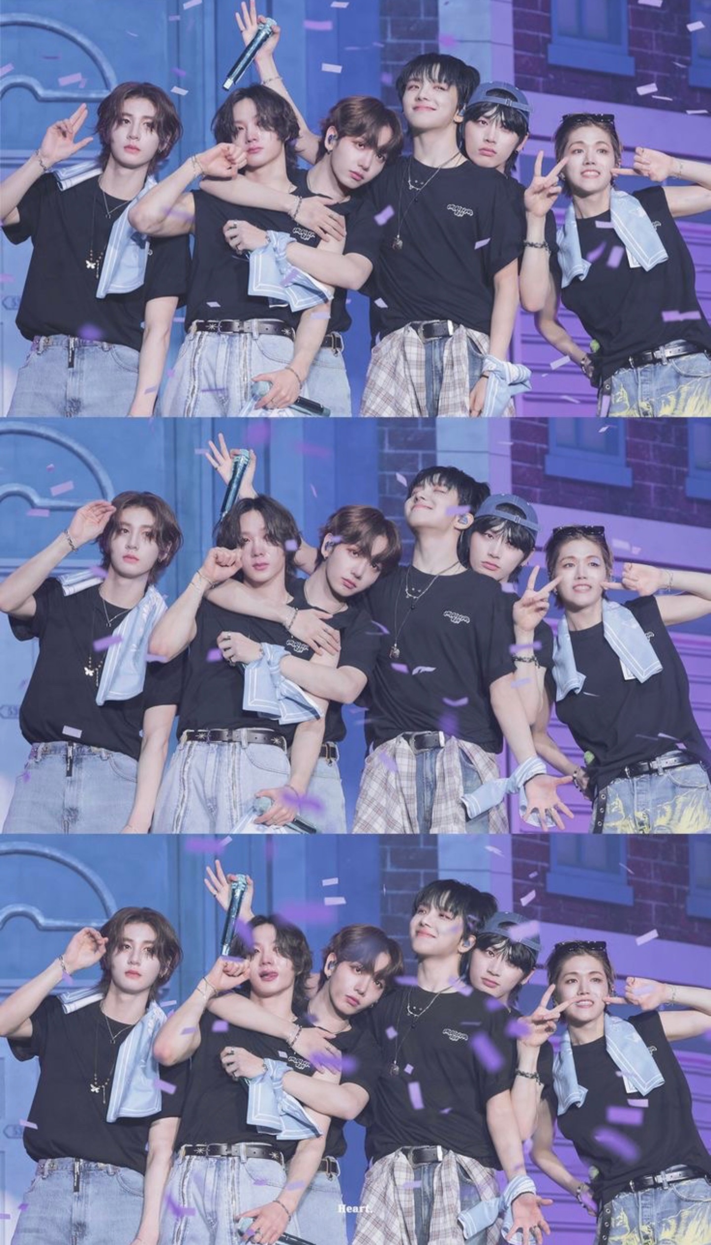 A heartfelt wallpaper shared by BOYNEXTDOOR's fans