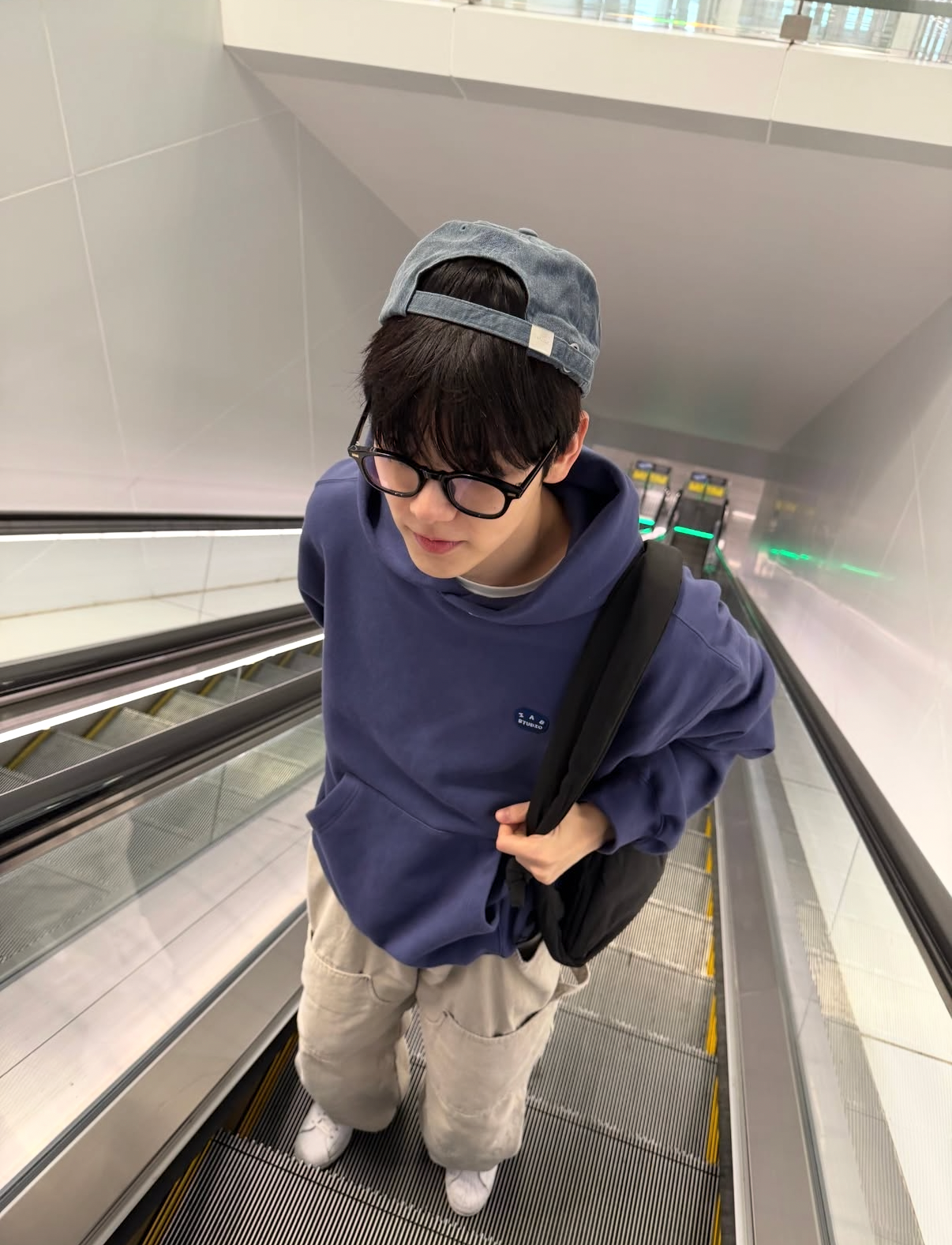 A moment captured by Soobin (TOMORROW X TOGETHER)'s fan