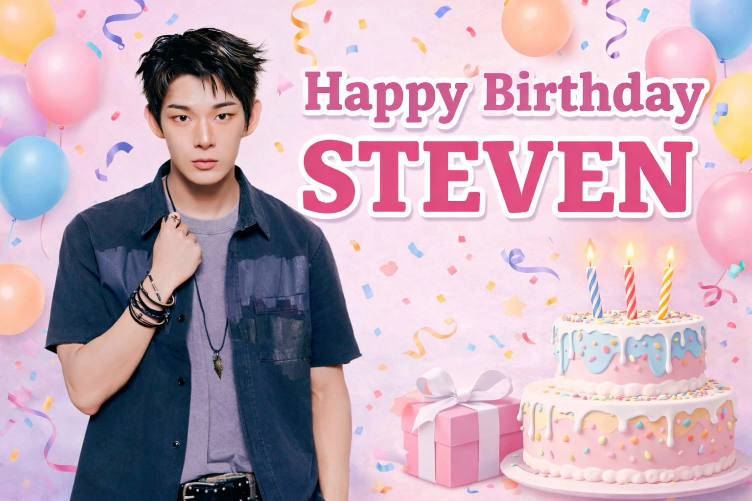 A moment captured by Steven (AHOF)'s fan