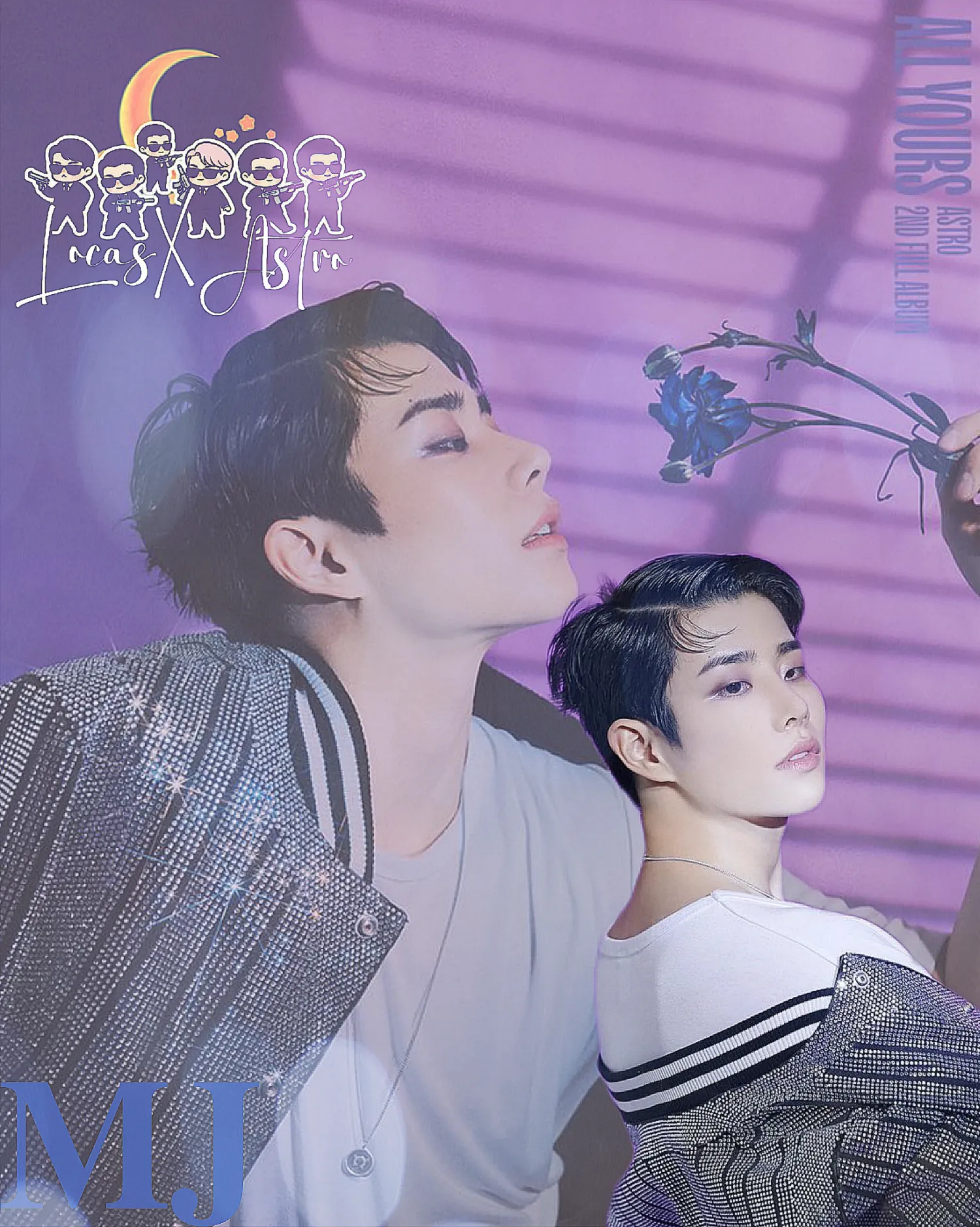 A moment captured by MJ (ASTRO)'s fan