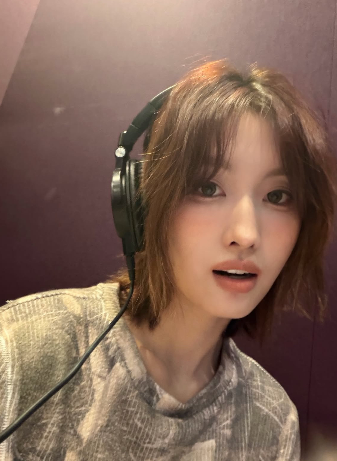 A moment captured by Momo (TWICE)'s fan