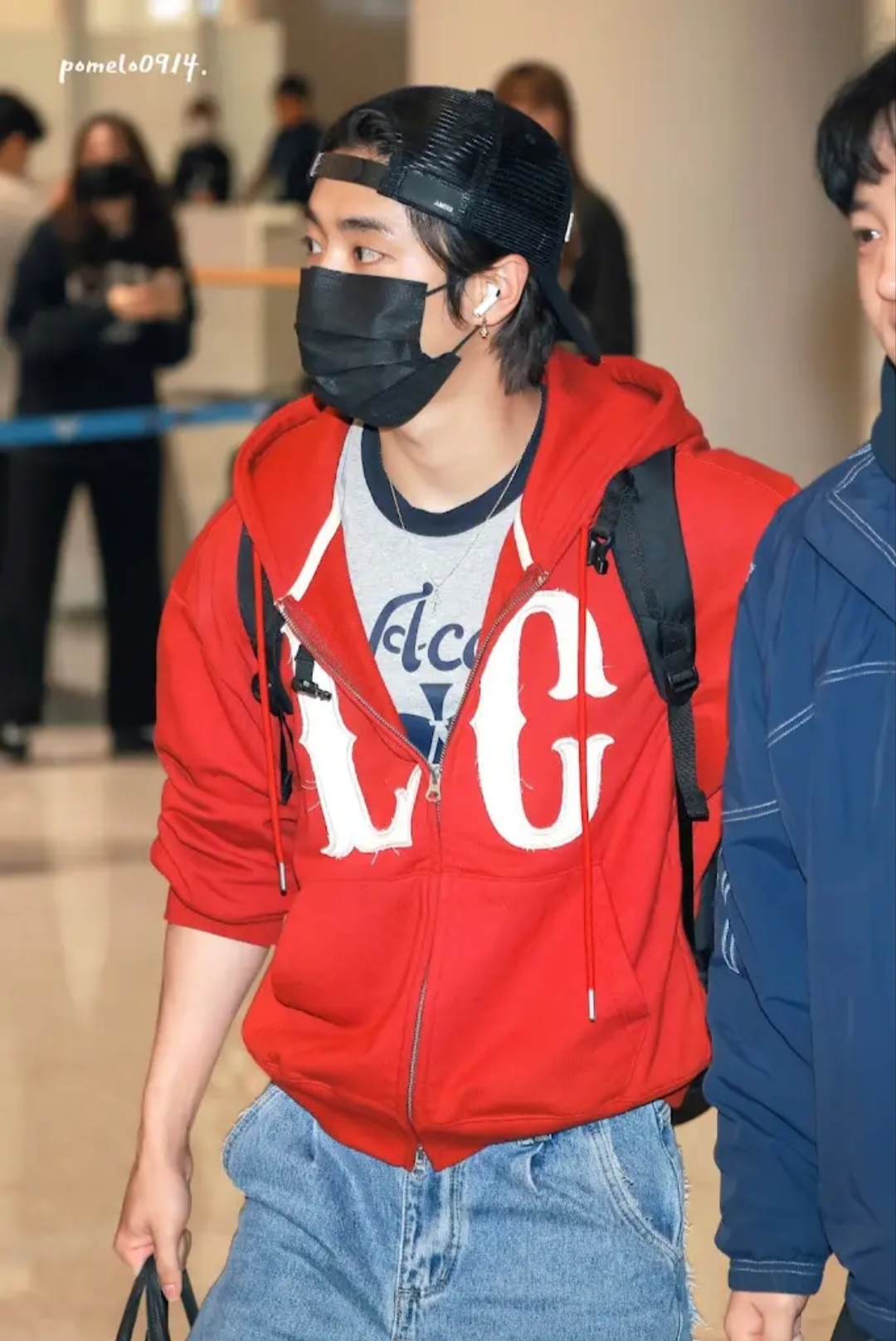 A moment captured by HAN (Stray Kids)'s fan