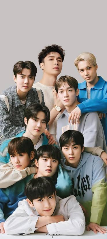 Fan-made special wallpaper for EXO