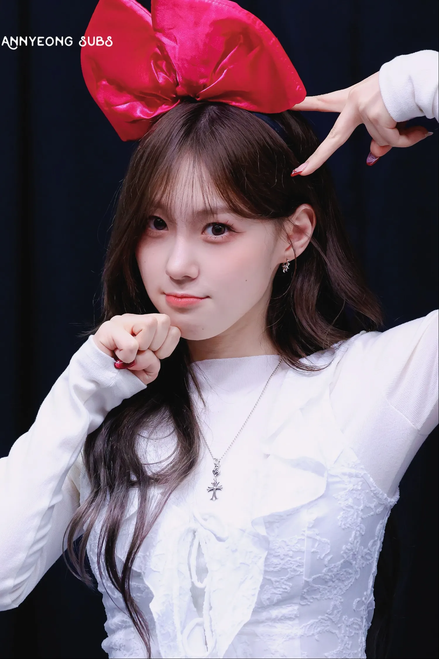 キム・チェヒョン (Kep1er)の舞台裏ショット