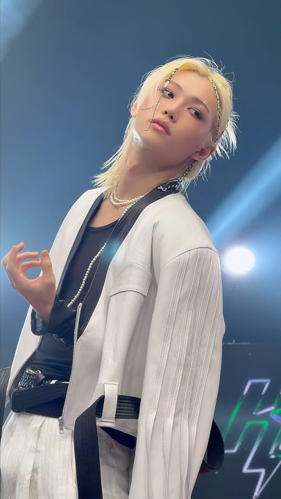 Recent activity shot of Felix (Stray Kids)