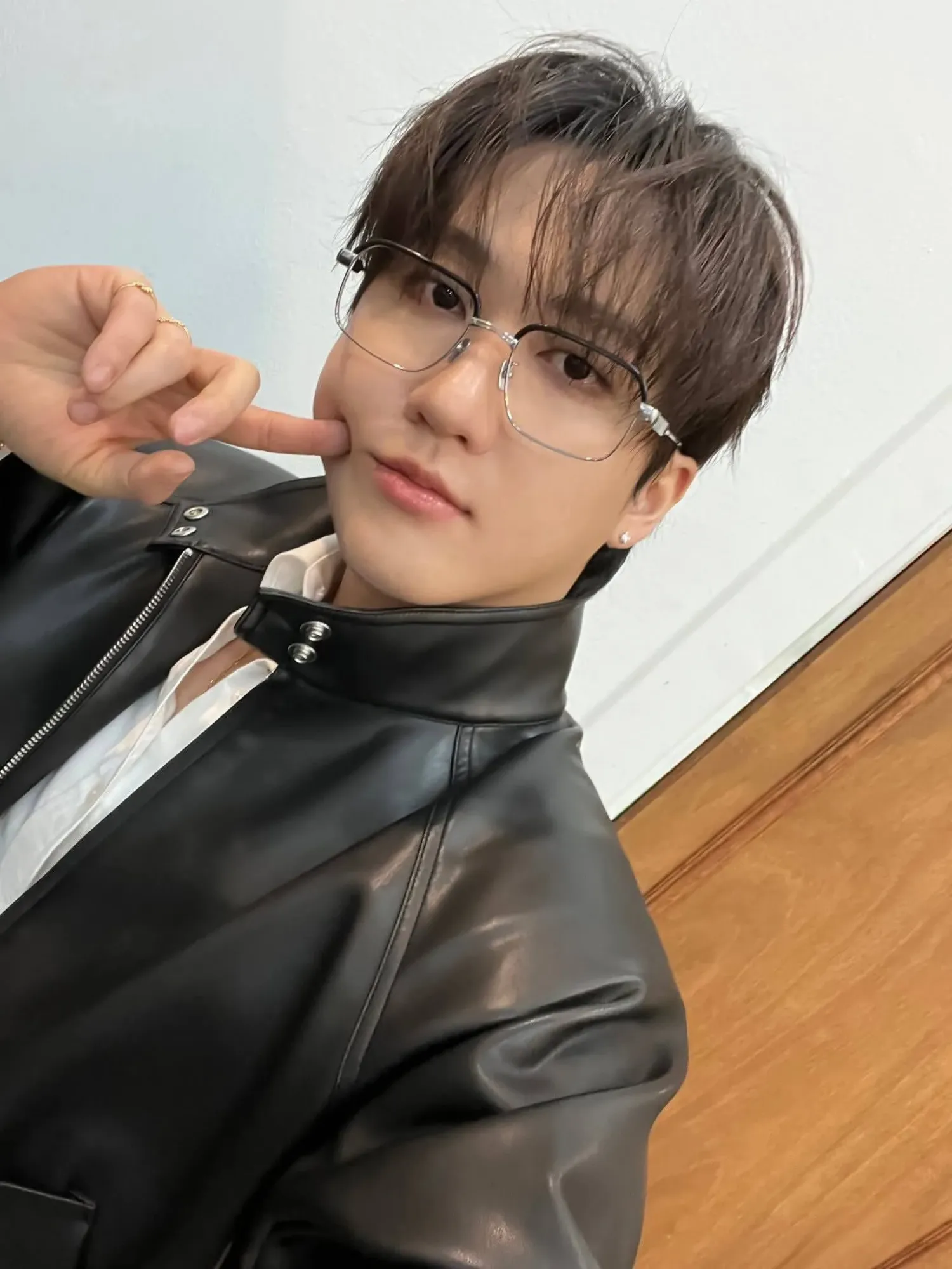A moment captured by Changbin (Stray Kids)'s fan