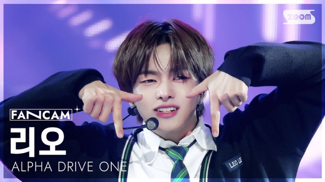 Behind-the-scenes cut of Lee Leo (ALPHA DRIVE ONE)