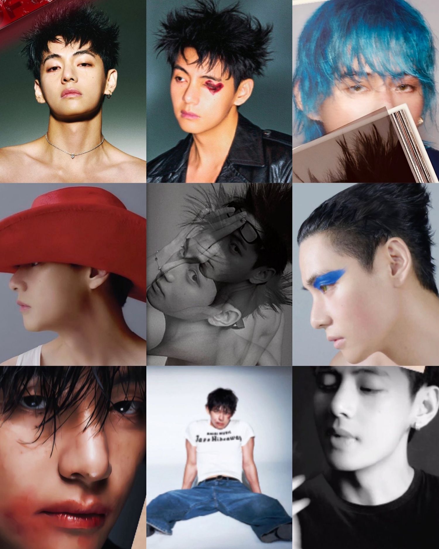 A moment captured by V (BTS)'s fan