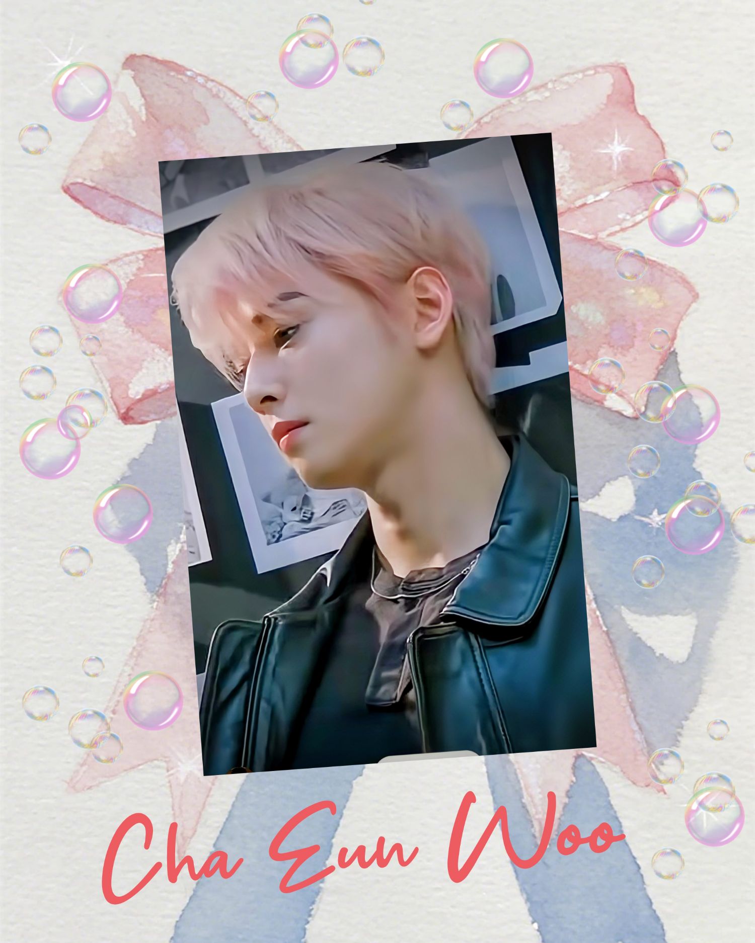 Recent activity shot of Eunwoo (ASTRO)