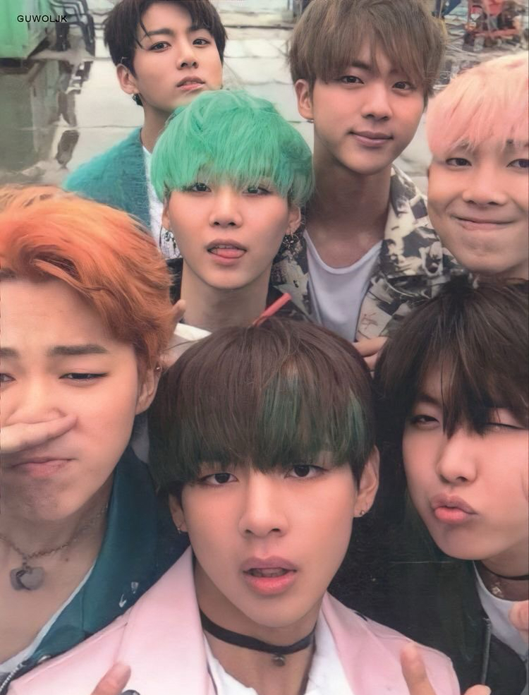 방탄소년단의 비하인드 컷