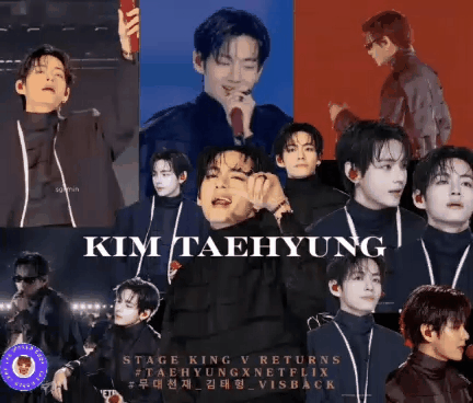 A moment captured by V (BTS)'s fan