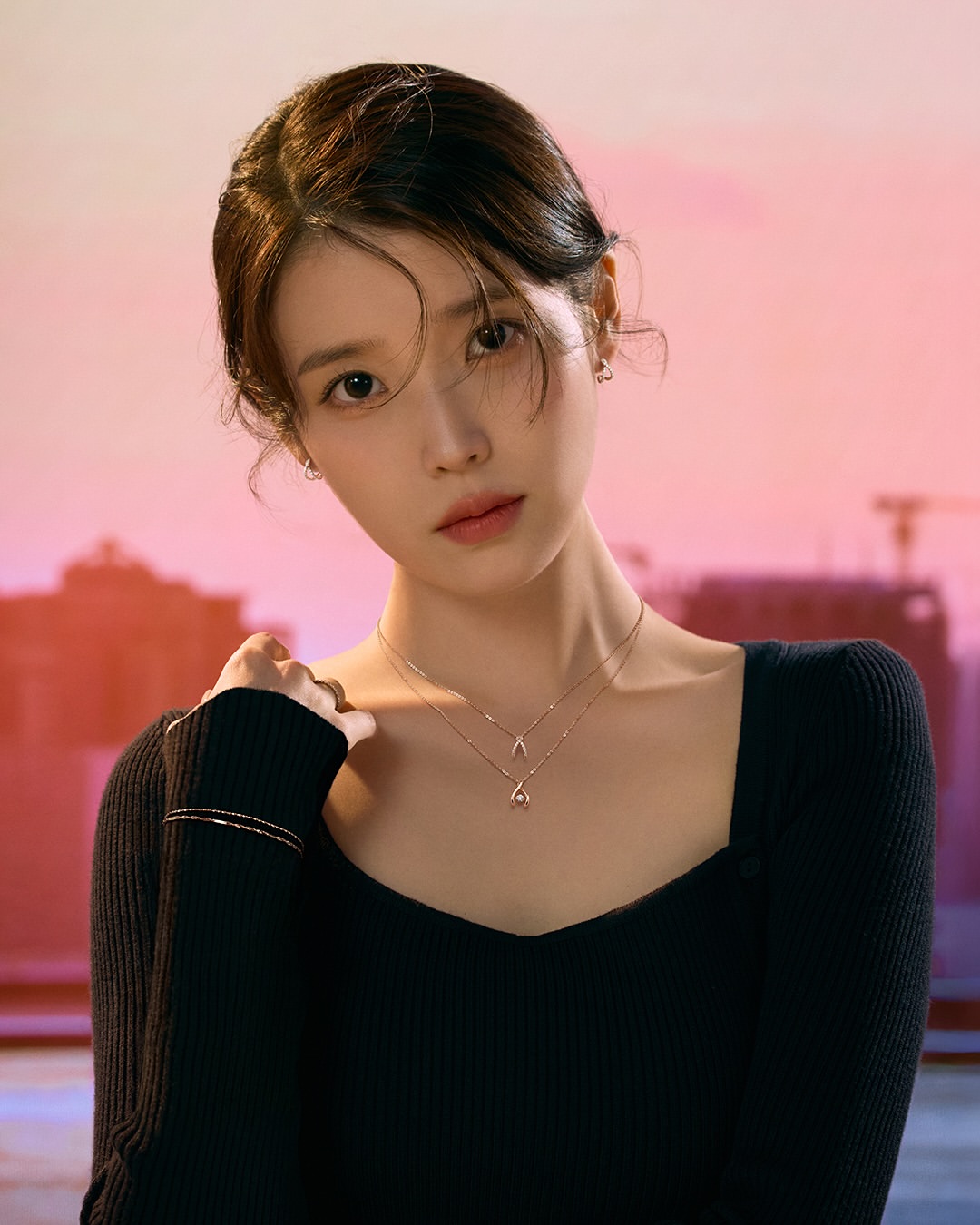 IUの舞台裏ショット