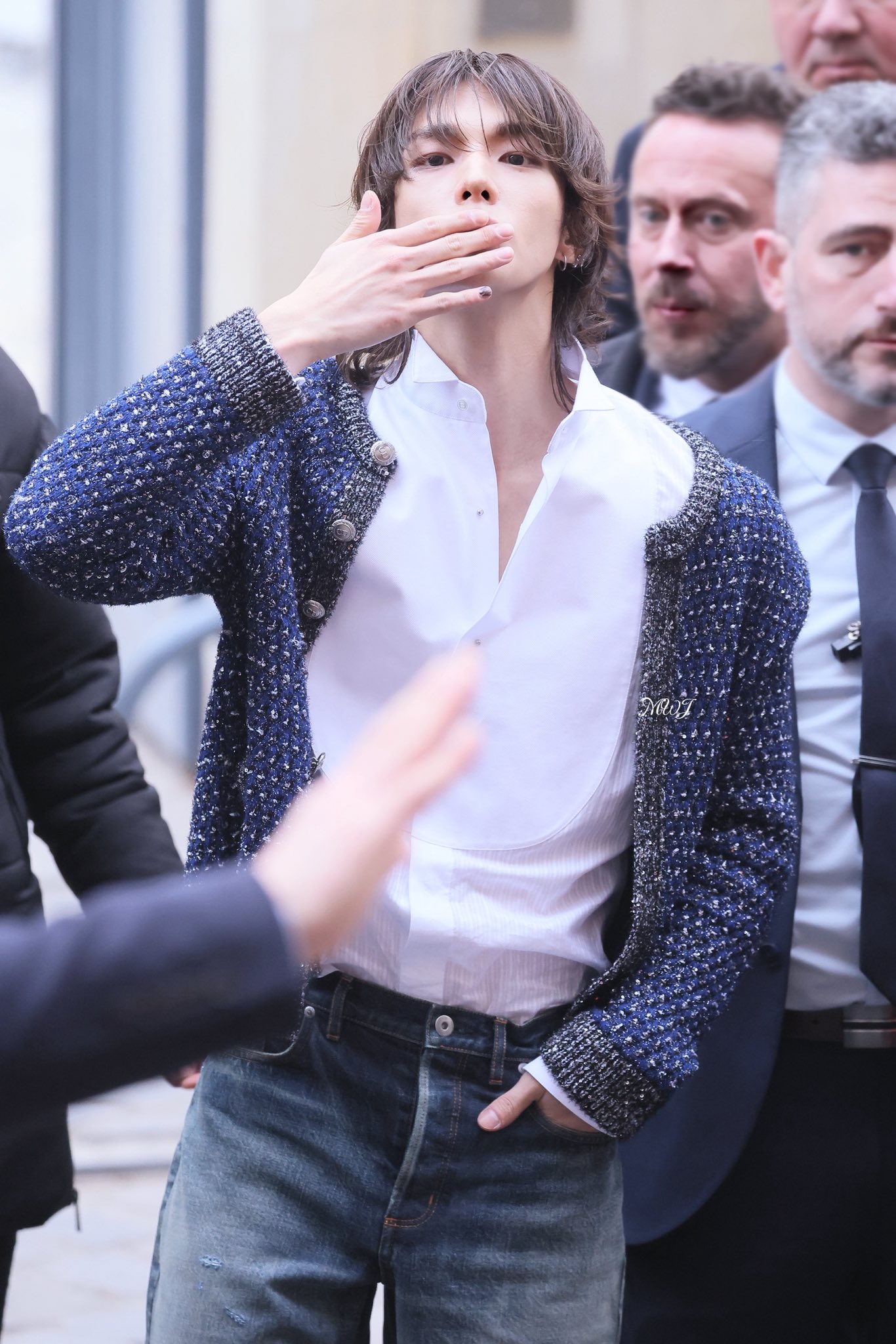 Behind-the-scenes cut of Hyunjin (Stray Kids)