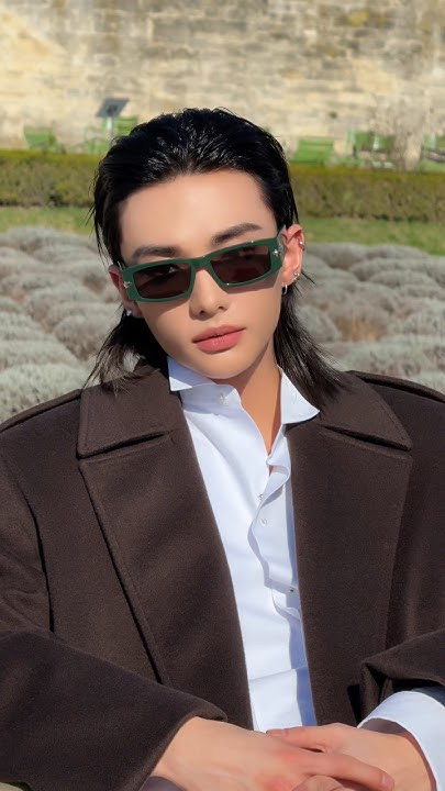 Recent activity shot of Hyunjin (Stray Kids)